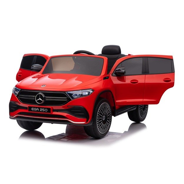 Vienvietis elektrinis džipas vaikams Mercedes Benz EQA 250, raudonas
