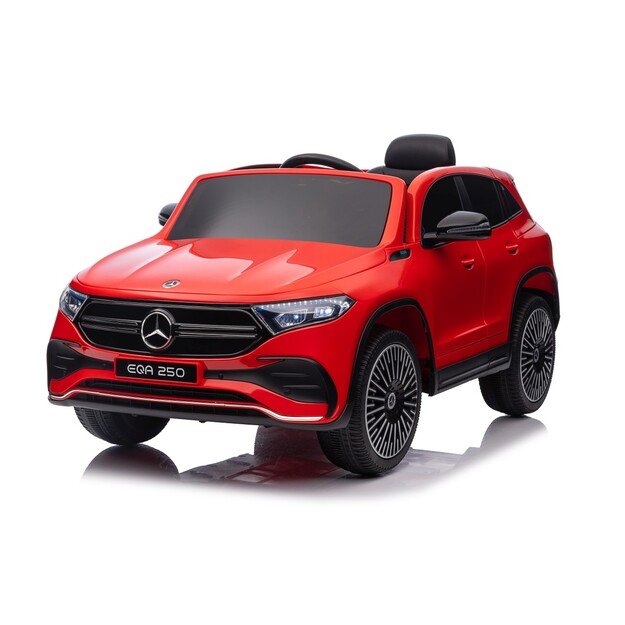 Vienvietis elektrinis džipas vaikams Mercedes Benz EQA 250, raudonas