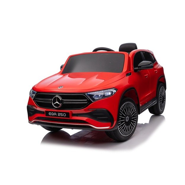 Vienvietis elektrinis džipas vaikams Mercedes Benz EQA 250, raudonas