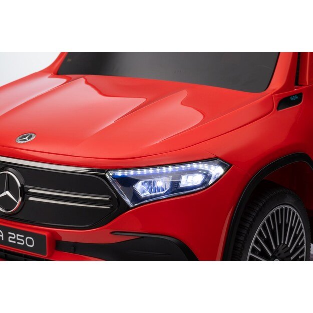 Vienvietis elektrinis džipas vaikams Mercedes Benz EQA 250, raudonas