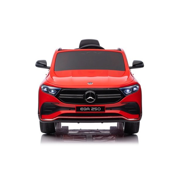 Vienvietis elektrinis džipas vaikams Mercedes Benz EQA 250, raudonas