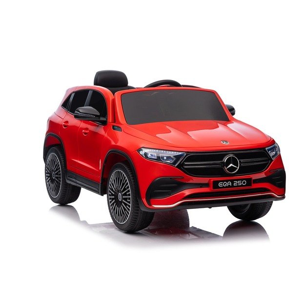 Vienvietis elektrinis džipas vaikams Mercedes Benz EQA 250, raudonas