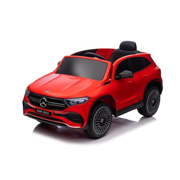 Vienvietis elektrinis džipas vaikams Mercedes Benz EQA 250, raudonas
