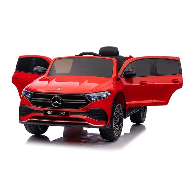 Vienvietis elektrinis džipas vaikams Mercedes Benz EQA 250, raudonas