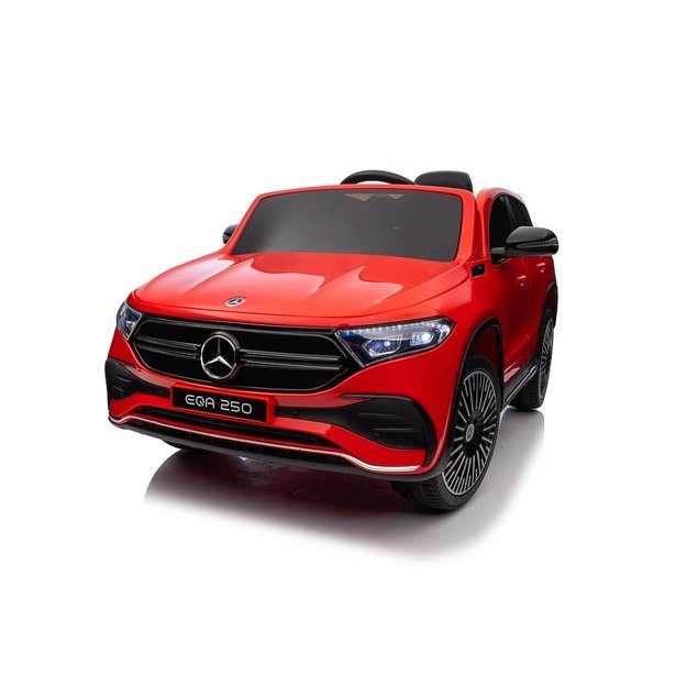 Vienvietis elektrinis džipas vaikams Mercedes Benz EQA 250, raudonas