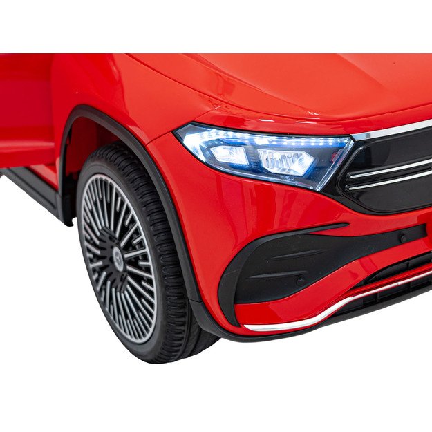 Vienvietis elektrinis džipas vaikams Mercedes Benz EQA 250, raudonas