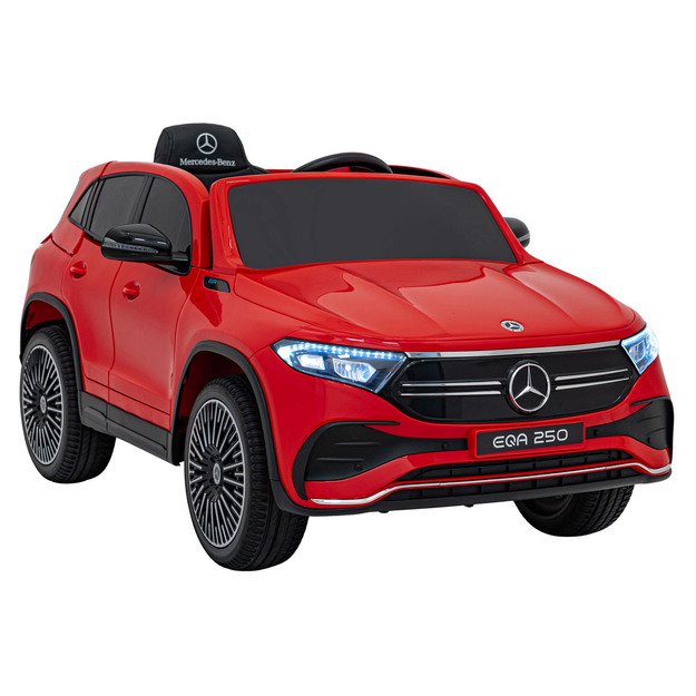 Vienvietis elektrinis džipas vaikams Mercedes Benz EQA 250, raudonas