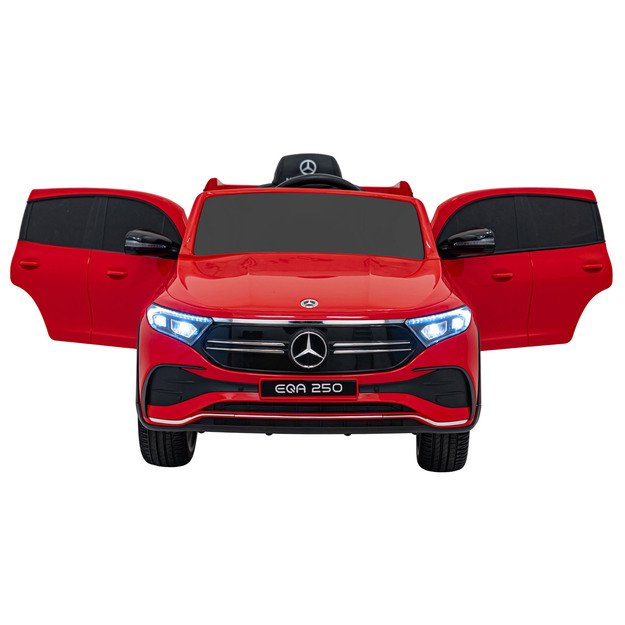 Vienvietis elektrinis džipas vaikams Mercedes Benz EQA 250, raudonas