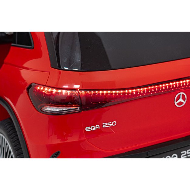 Vienvietis elektrinis džipas vaikams Mercedes Benz EQA 250, raudonas