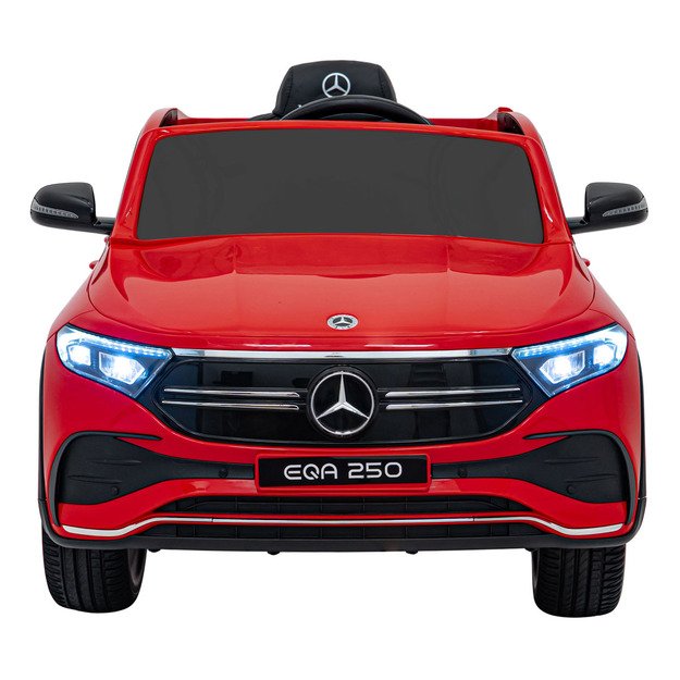 Vienvietis elektrinis džipas vaikams Mercedes Benz EQA 250, raudonas