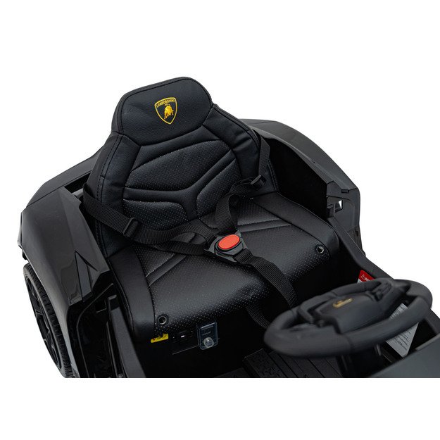 Vienvietis elektromobilis vaikams Lamborghini Revuelto, juodas