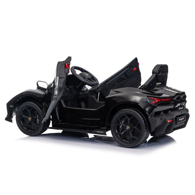 Vienvietis elektromobilis vaikams Lamborghini Revuelto, juodas