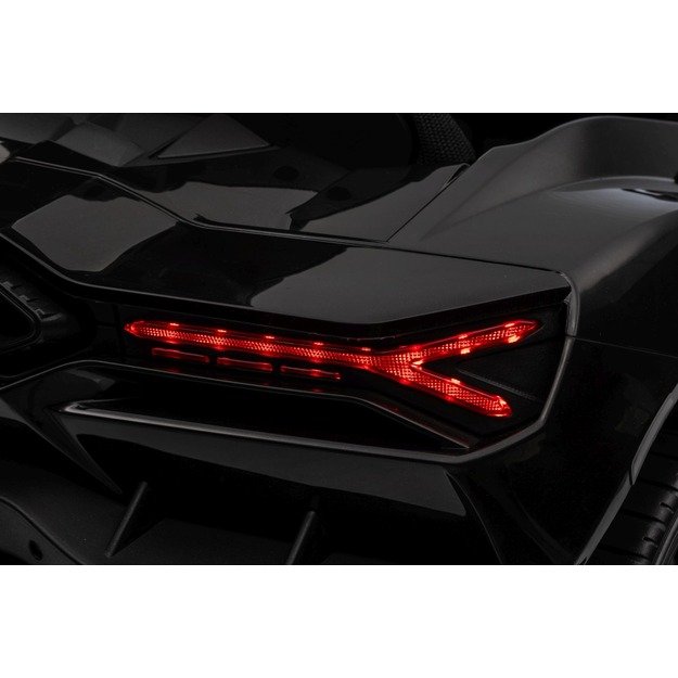 Vienvietis elektromobilis vaikams Lamborghini Revuelto, juodas