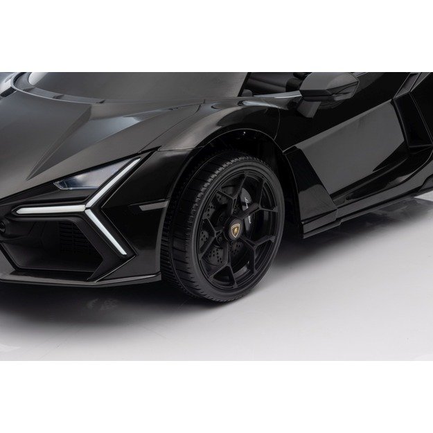 Vienvietis elektromobilis vaikams Lamborghini Revuelto, juodas