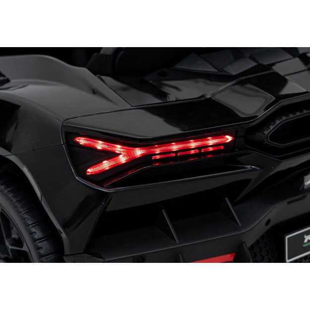 Vienvietis elektromobilis vaikams Lamborghini Revuelto, juodas