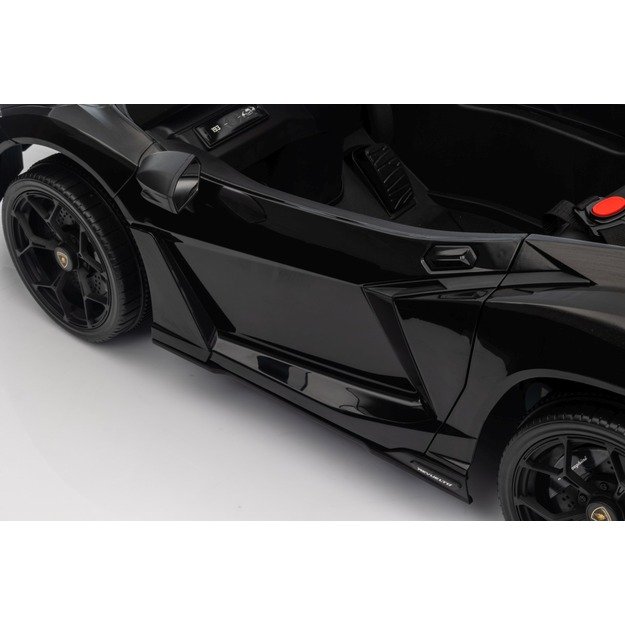Vienvietis elektromobilis vaikams Lamborghini Revuelto, juodas
