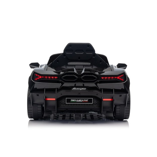 Vienvietis elektromobilis vaikams Lamborghini Revuelto, juodas