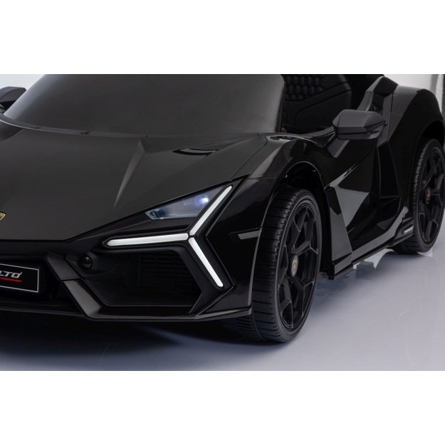 Vienvietis elektromobilis vaikams Lamborghini Revuelto, juodas