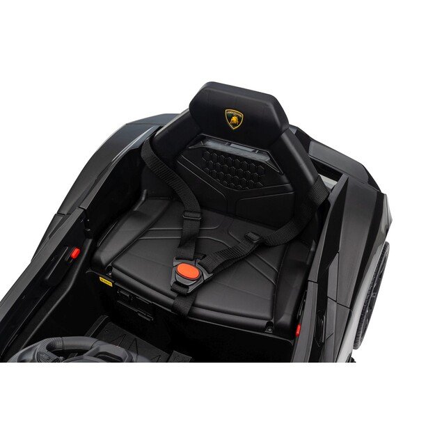 Vienvietis elektromobilis vaikams Lamborghini Revuelto, juodas