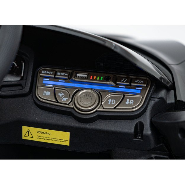 Vienvietis elektromobilis vaikams Lamborghini Revuelto, juodas