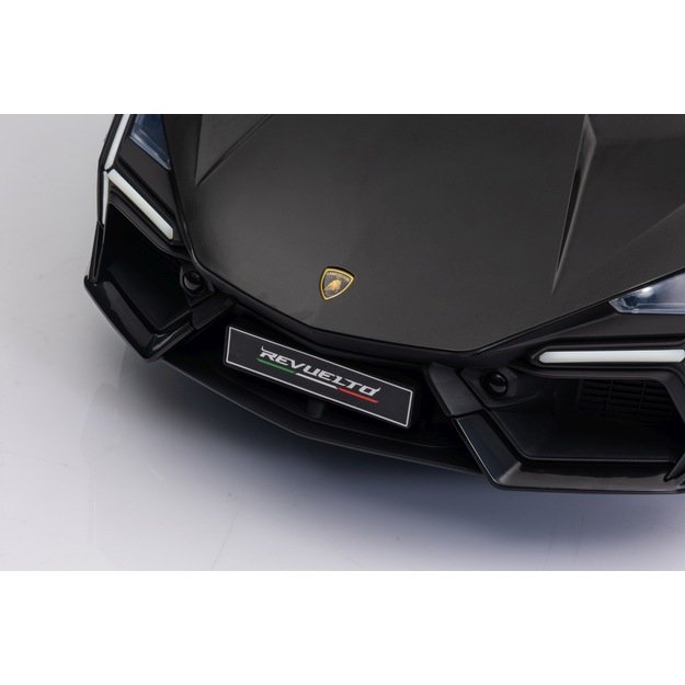 Vienvietis elektromobilis vaikams Lamborghini Revuelto, juodas