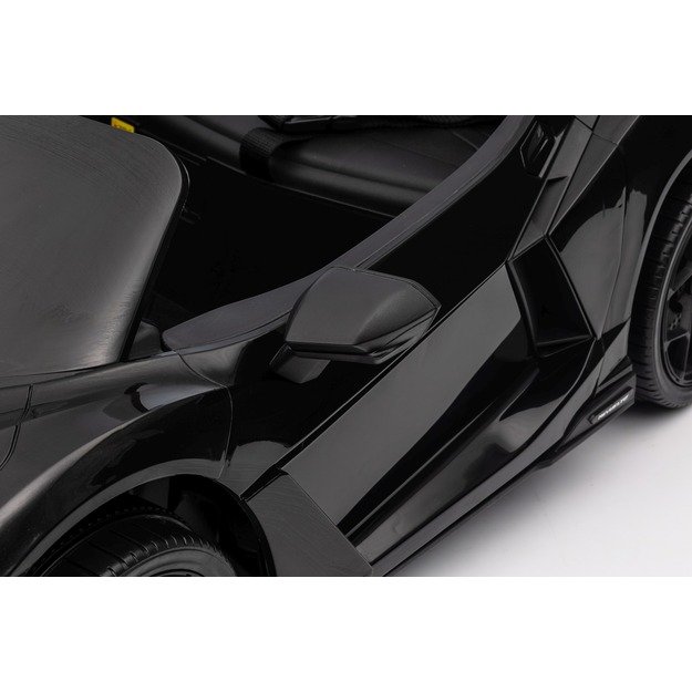 Vienvietis elektromobilis vaikams Lamborghini Revuelto, juodas