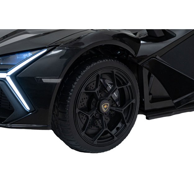 Vienvietis elektromobilis vaikams Lamborghini Revuelto, juodas