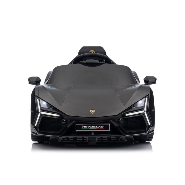 Vienvietis elektromobilis vaikams Lamborghini Revuelto, juodas