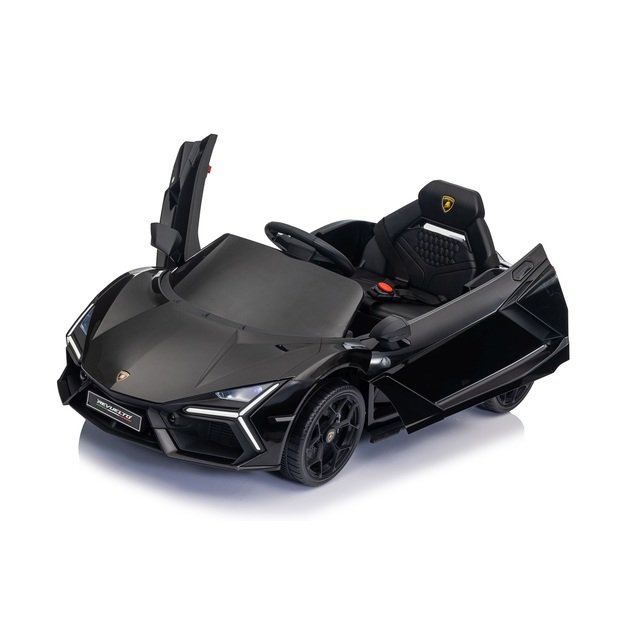 Vienvietis elektromobilis vaikams Lamborghini Revuelto, juodas