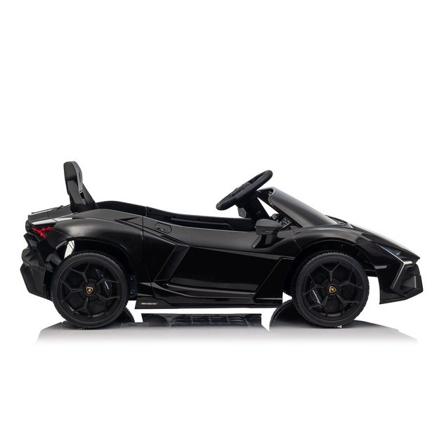 Vienvietis elektromobilis vaikams Lamborghini Revuelto, juodas