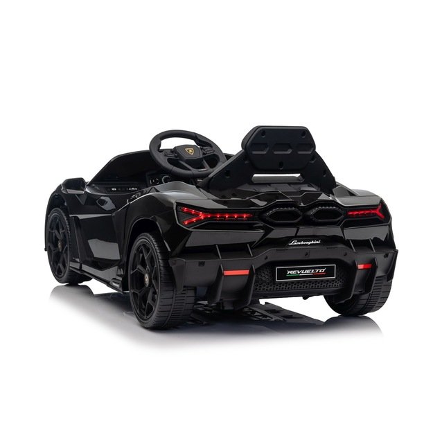 Vienvietis elektromobilis vaikams Lamborghini Revuelto, juodas
