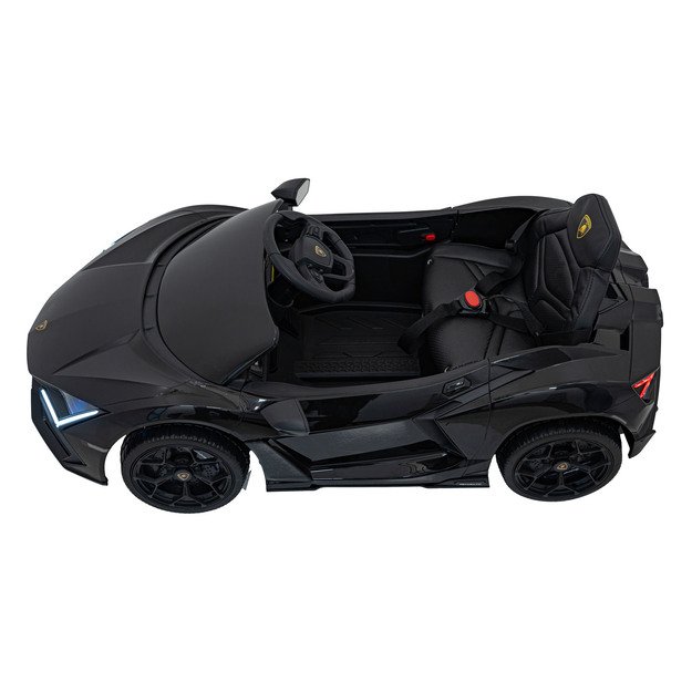 Vienvietis elektromobilis vaikams Lamborghini Revuelto, juodas