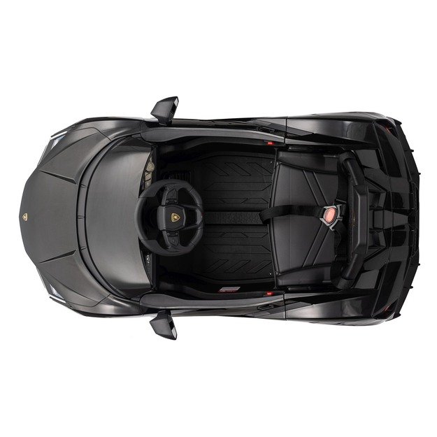 Vienvietis elektromobilis vaikams Lamborghini Revuelto, juodas
