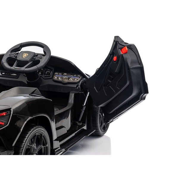 Vienvietis elektromobilis vaikams Lamborghini Revuelto, juodas