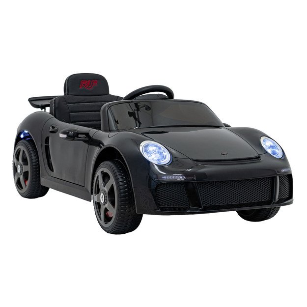 Vienvietis elektromobilis vaikams RUF CTR3, juodas