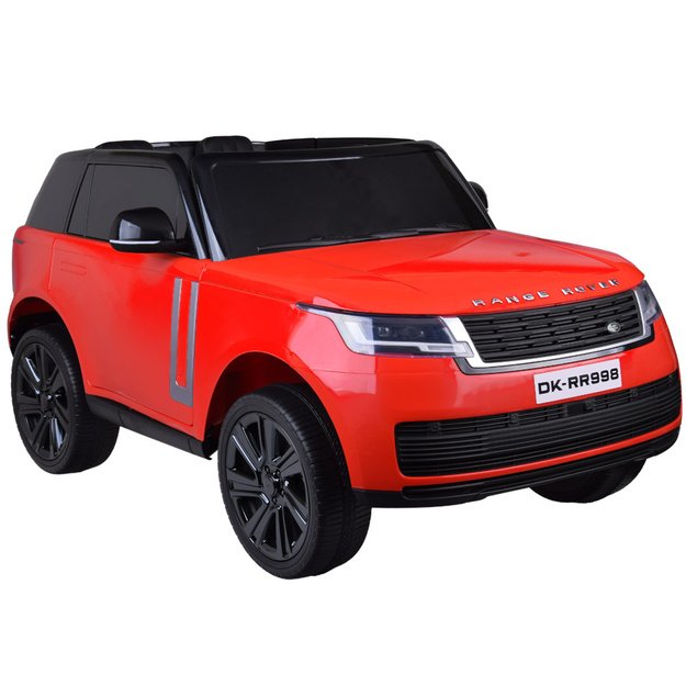 Vienvietis elektrinis džipas vaikams RANGE ROVER 4x4, raudonas