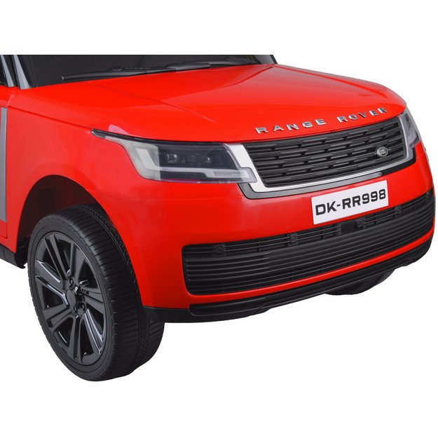 Vienvietis elektrinis džipas vaikams RANGE ROVER 4x4, raudonas