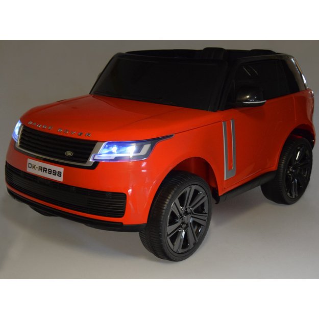 Vienvietis elektrinis džipas vaikams RANGE ROVER 4x4, raudonas