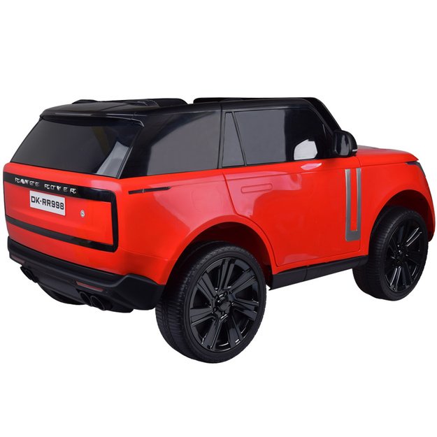 Vienvietis elektrinis džipas vaikams RANGE ROVER 4x4, raudonas