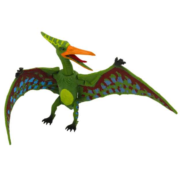 Dinozaurų figūrėlių rinkinys su judančiais elementais 6 vnt.