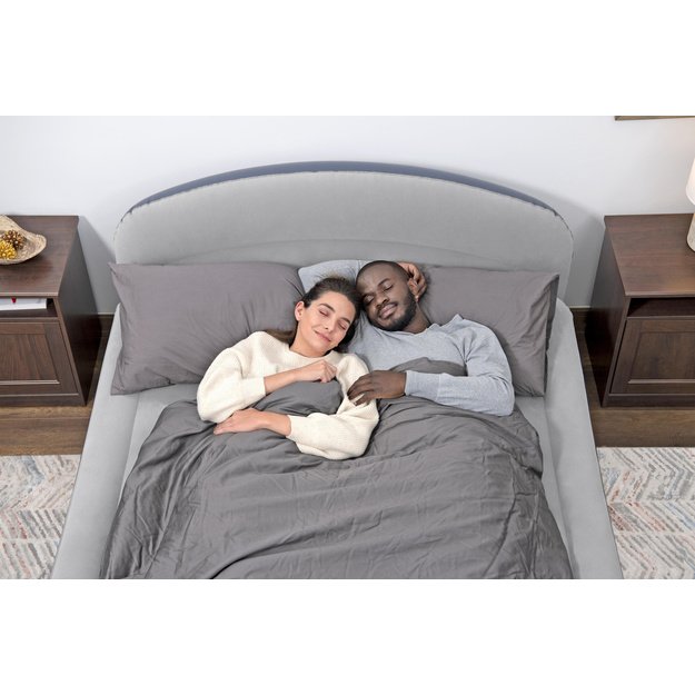 Pripučiamas dvivietis čiužinys 152x229x84cm su įmontuota pompa, Bestway 671BD