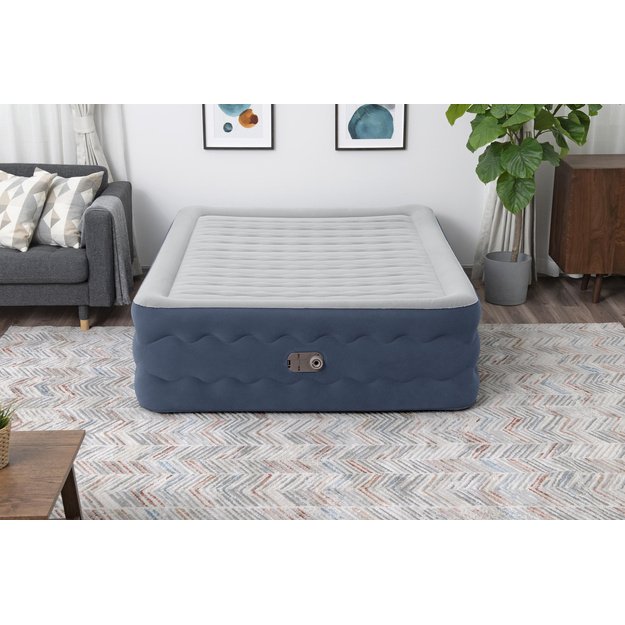 Pripučiamas dvivietis čiužinys 203x152x51cm, Bestway 6716P