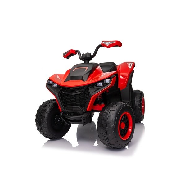 Vienvietis elektrinis keturratis vaikams Quad Fast Wheel, raudonas