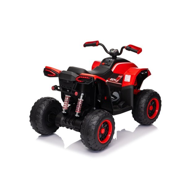 Vienvietis elektrinis keturratis vaikams Quad Fast Wheel, raudonas