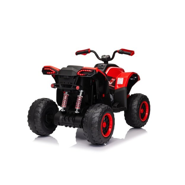 Vienvietis elektrinis keturratis vaikams Quad Fast Wheel, raudonas