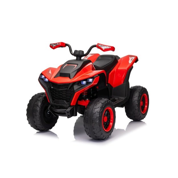 Vienvietis elektrinis keturratis vaikams Quad Fast Wheel, raudonas