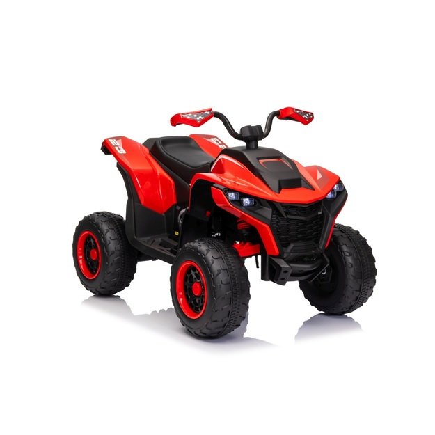 Vienvietis elektrinis keturratis vaikams Quad Fast Wheel, raudonas
