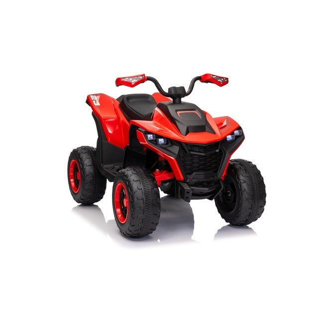 Vienvietis elektrinis keturratis vaikams Quad Fast Wheel, raudonas