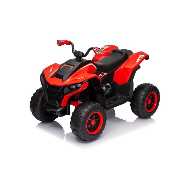 Vienvietis elektrinis keturratis vaikams Quad Fast Wheel, raudonas