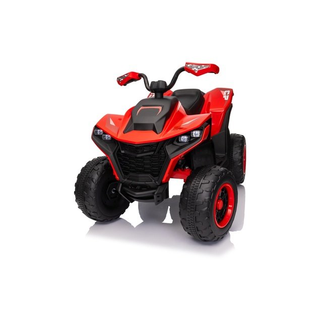 Vienvietis elektrinis keturratis vaikams Quad Fast Wheel, raudonas